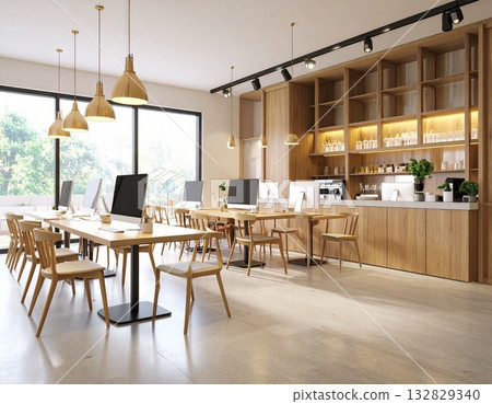 The internet cafe 132829340