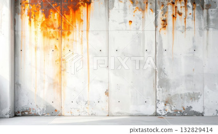 《AI Image》Dirty concrete wall 132829414