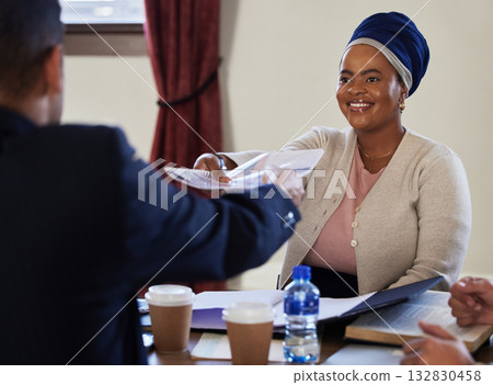 Lawyer, teamwork or people with documents in meeting for court case planning, strategy report or communication in office. Law firm or collaboration for evidence review, legal conversation or research Lawyer, teamwork or people with documents in meeting for court case planning, strategy report or communication in office. Law firm or collaboration for evidence review, legal conversation or research 132830458