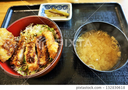 醬汁豬排飯套餐 132830618