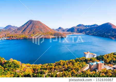 Mount Haruna (Autumn): View from Mount Kabuki and Suzuriiwa Mount Haruna (Autumn): View from Mount Kabuki and Suzuriiwa 132830867