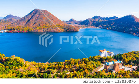 Mount Haruna (Autumn): View from Mount Kabuki and Suzuriiwa 132830870