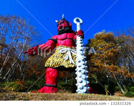 登別溫泉的著名地獄惡魔 登別溫泉的著名地獄惡魔 132831326