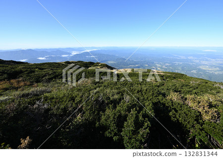 Climbing Mt. Daisen, Tottori Prefecture 132831344