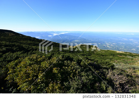 Climbing Mt. Daisen, Tottori Prefecture 132831348