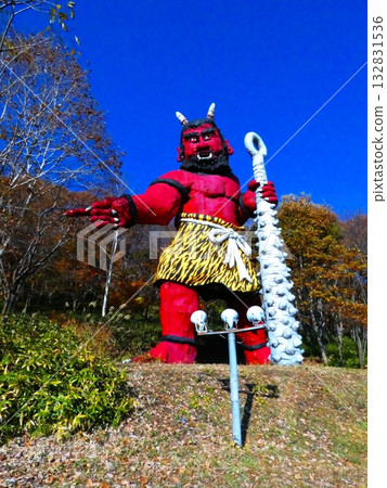 登別溫泉的著名地獄惡魔 登別溫泉的著名地獄惡魔 132831536