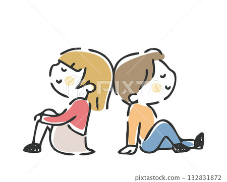 閉著眼睛的微笑孩子 閉著眼睛的微笑孩子 132831872