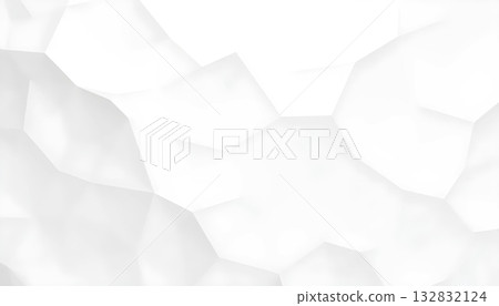 Uneven Polygonal Panels Forming Futuristic Abstract Wall Composition 132832124