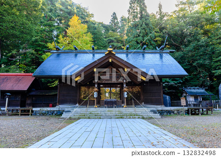 秋季的岩手護國神社,岩手縣盛岡市 秋季的岩手護國神社,岩手縣盛岡市 132832498