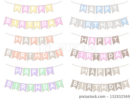 花圈插圖集 花圈插圖集 132832569