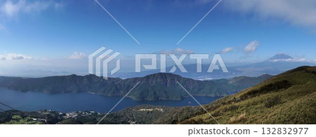 從蘆之湖和駒岳眺望 從蘆之湖和駒岳眺望 132832977