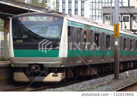 [JA] Saikyo Line E233 series train (Jujo Station) 132833608