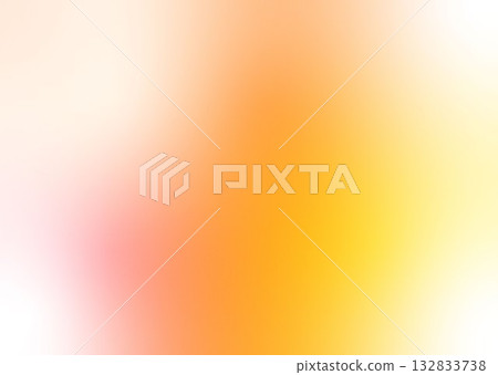 柔和漸層背景素材：黃色、橘色、粉紅色、紅色、暖色調 132833738
