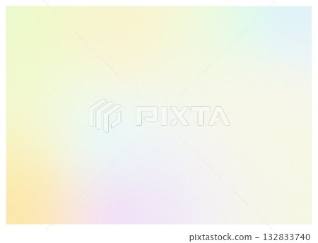 Colorful gradient background material: rainbow, yellow, light blue, yellow-green, orange, pink, blue 132833740