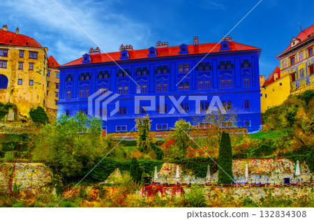 Colorful cityscape 132834308