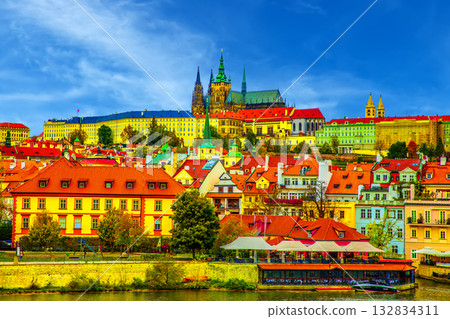 從查理大橋看老城區 132834311