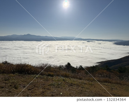 Sea of clouds at Takashimizu Plateau Sea of clouds at Takashimizu Plateau 132834364