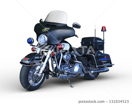 一輛摩托車 一輛摩托車 132834523