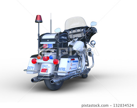 A motorcycle 132834524
