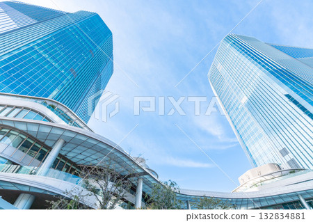 Urban landscape: Takanawa district undergoing large-scale development 132834881