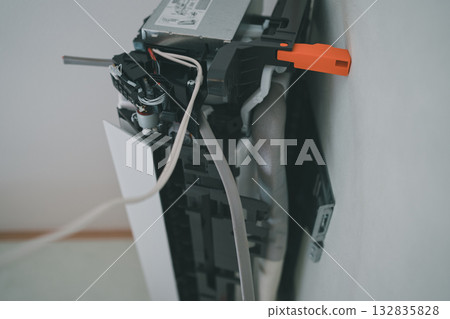 air conditioning, installation, constructing 132835828