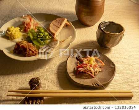 一個寧靜的下午-吃著新年剩下的食物 一個寧靜的下午-吃著新年剩下的食物 132836054