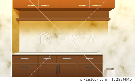 現代廚房 132836940