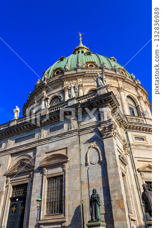 Frederik's Church, also known as Marble Church, in Copenhagen, Denmark Frederik's Church, also known as Marble Church, in Copenhagen, Denmark 132836989
