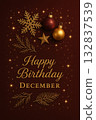 December Birthday Cards 132837539