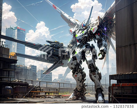 巨型機器人插圖 巨型機器人插圖 132837838
