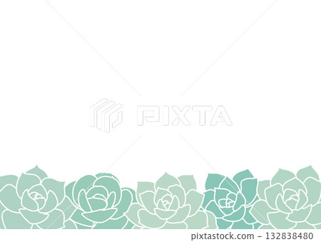 多肉植物架水平底部 132838480