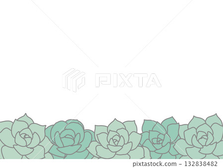 多肉植物架水平底部 132838482