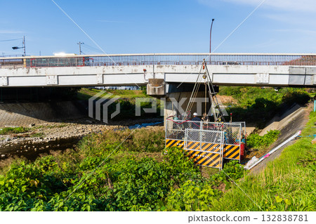 Embankment boring geological survey 132838781