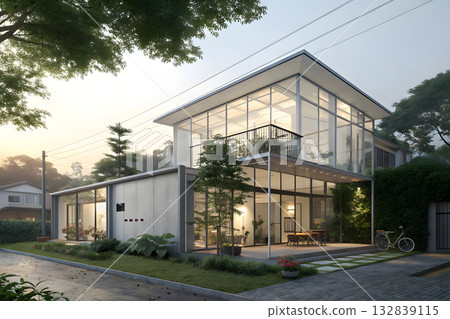 Showroom-style building Showroom-style building 132839115