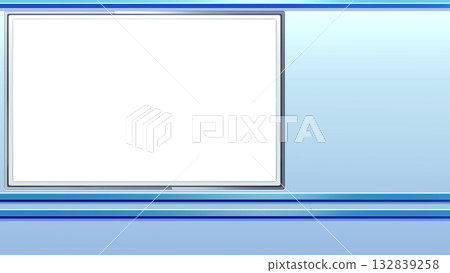 News program studio News program studio 132839258