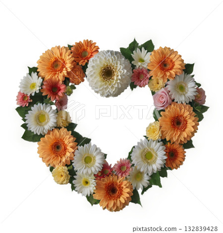 心形花環 132839428