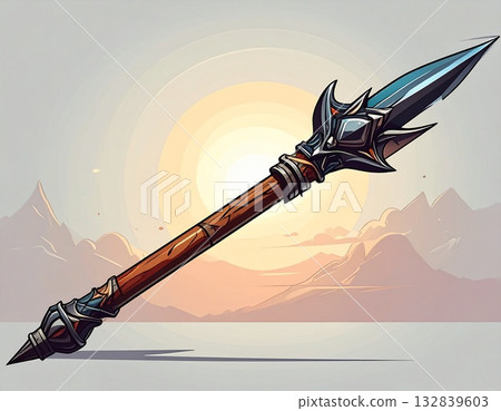 長矛幻想風格 132839603