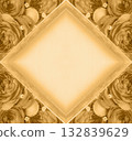 Chic color flower image material 132839629