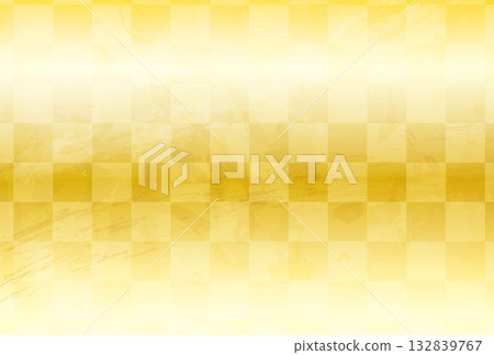 Japanese paper Japanese pattern New Year's card material illustration 132839767