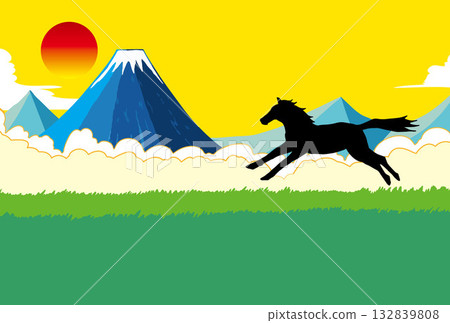 日本紙 日本圖案 新年賀卡材料插圖 日本紙 日本圖案 新年賀卡材料插圖 132839808