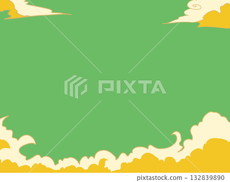 日式新年賀卡材料 132839890