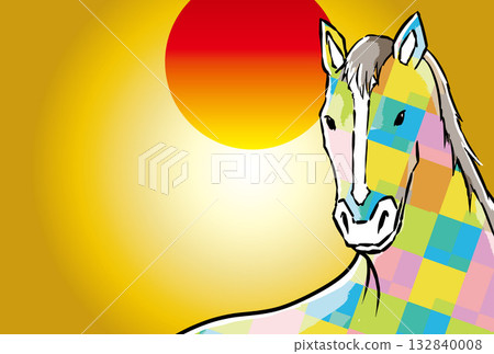 Japanese style New Year's card material Japanese style New Year's card material 132840008