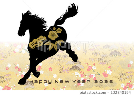 2026年新年賀卡 132840194