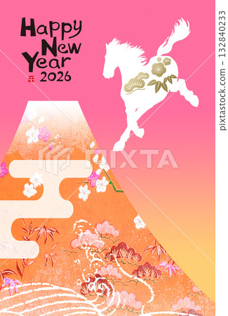 2026年新年賀卡 132840233