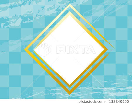 Simple Japanese style Japanese pattern Happy New Year illustration background material 132840990
