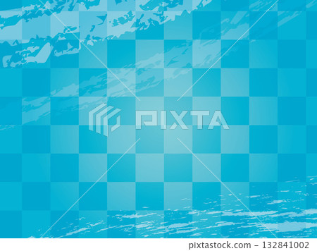 Simple Japanese style Japanese pattern Happy New Year illustration background material 132841002