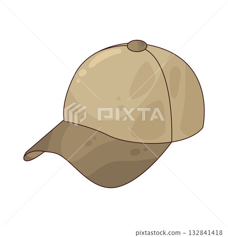 illustration of Cap illustration of Cap 132841418