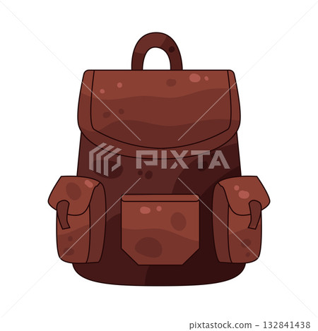 illustration of Backpack illustration of Backpack 132841438