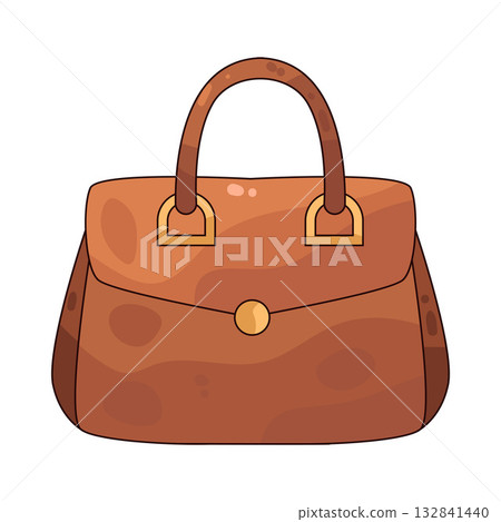 illustration of Handbag illustration of Handbag 132841440