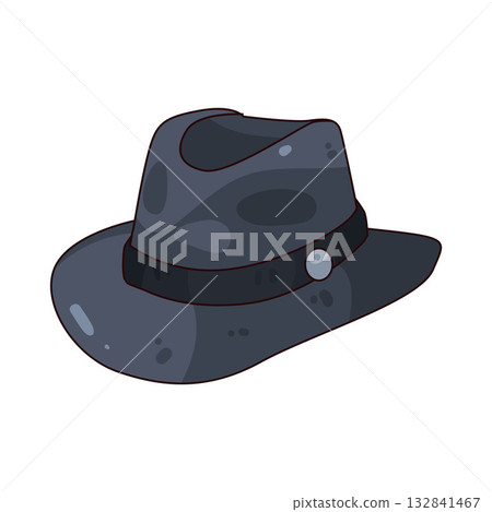illustration of Fedora illustration of Fedora 132841467